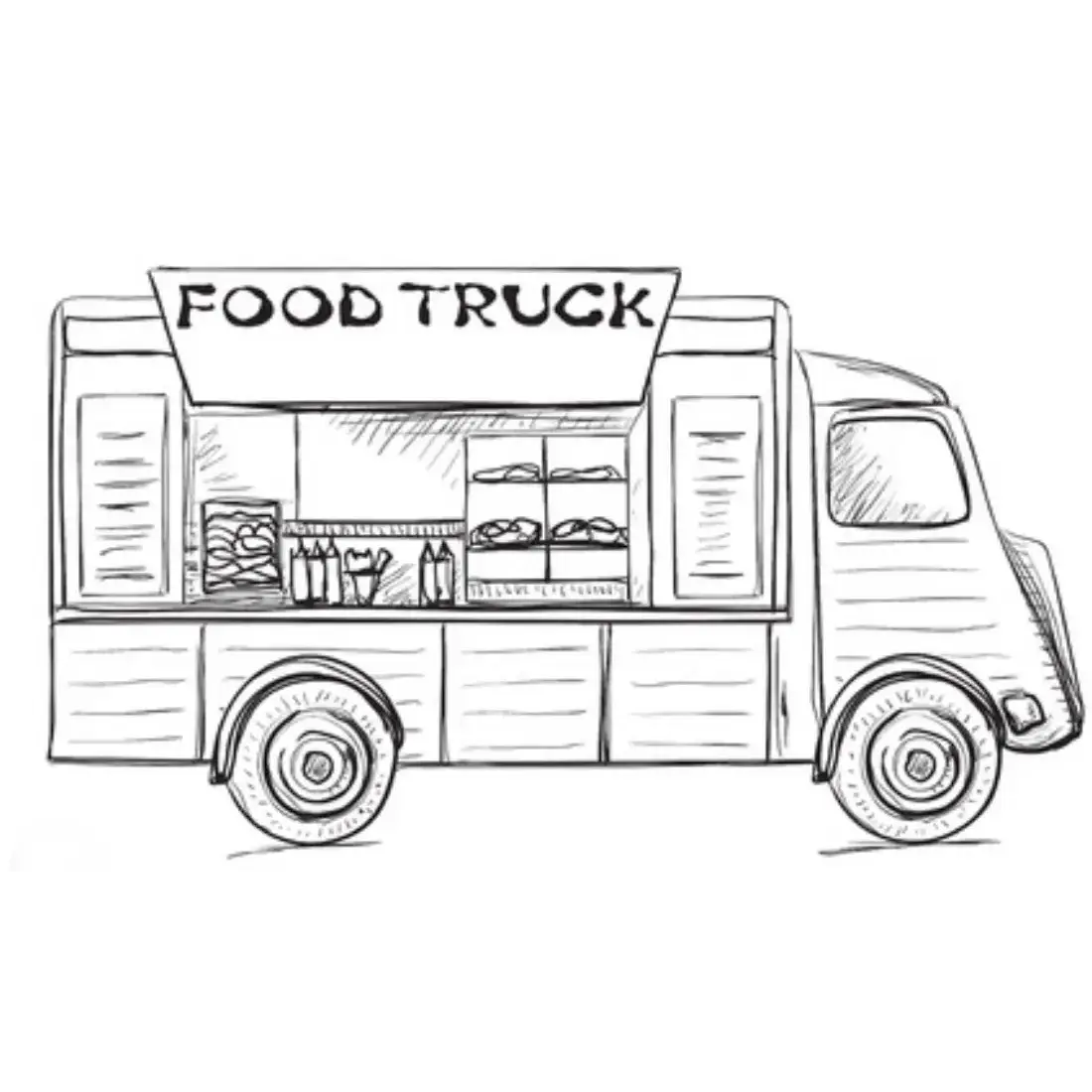 Food truck de Cyrille Comte, traiteur street food à Périgueux